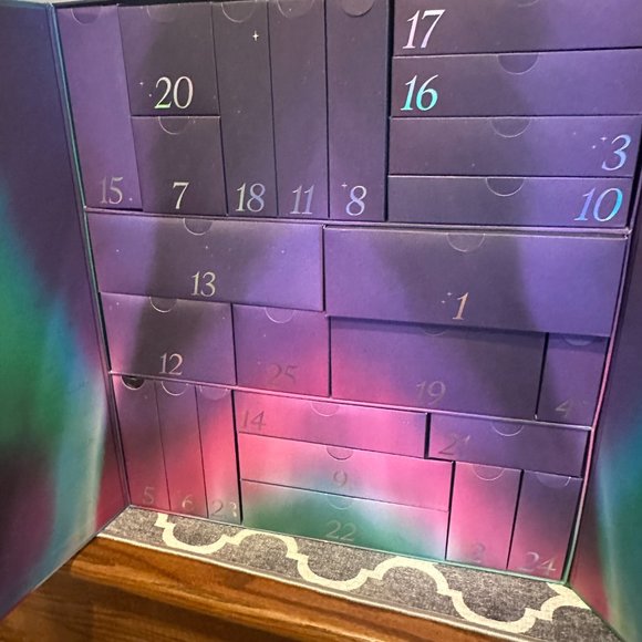 Space NK 2023 EMPTY Rainbow Colored Advent Calendar - Picture 5 of 11